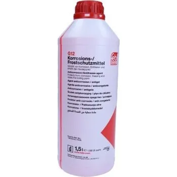 Náplň do chladiče a ostřikovače Chladicí kapalina 1,5 l červená kvalita G12 koncentrát 97- / VAG / Opel P999-12P-200 FEBI