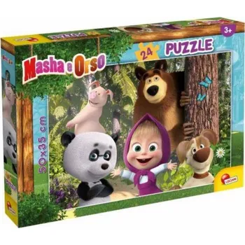 Puzzle Lisciani Puzzle Plus 24 Máša a medvěd 2