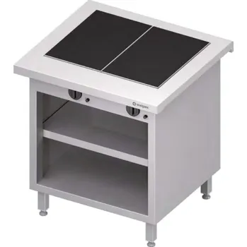 Sporák STALGAST Centrální stůl se sklokeramickou varnou deskou 0,3 kW, 799x750x880 mm | STALGAST, ST233081