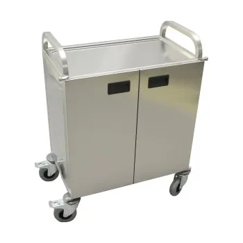 Úklidový vozík ABNER VOZÍK NEK 2/5 MM S HORNÍ ODKLÁDACÍ POLICÍ | ABNER, 90729