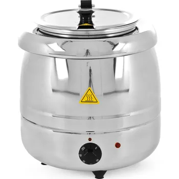 kotlíky PRESTONA Elektrický kotlík 8,5 l na polévku, nerezová ocel 340x340x360 mm | PRESTONA, P50002