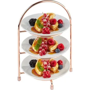 Ventilace APS Stojan z chromované oceli na tři talíře 185x160x260 mm | APS, 33211