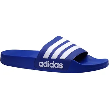 Pánské žabky Plážová obuv, Adidas, Adilette Shower, modro-bílá: 34 50 EU (F) 52 (26204-27127)
