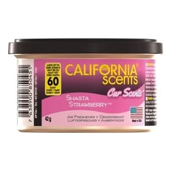 Vůně CALIFORNIA SCENTS SHASTA STRAWBERRY - OSVĚŽOVAČ VZDUCHU V PLECHOVCE 42G California Scents