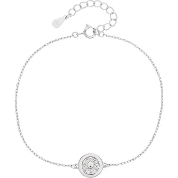 Náramek Bealio BEALIO 13873 Stříbrný náramek KULATÝ Délka náramku: 17+3 cm 03-13873-3872