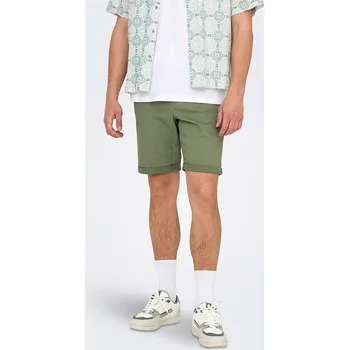 Pánské kraťasy Kraťasy ONLY & SONS Grün 772872 XXL