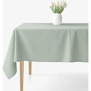 ubrus Hranatý ubrus 100% bavlněné plátno - šalvějově zelený 80 x 80 cm