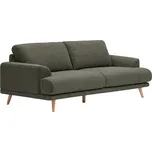 Kave Home Zelená trojmístná pohovka Karin 231 cm