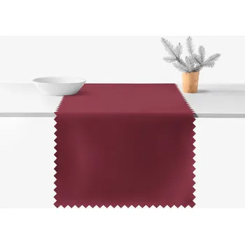 ubrus Běhoun na stůl teflonový - bordó 20x140 cm