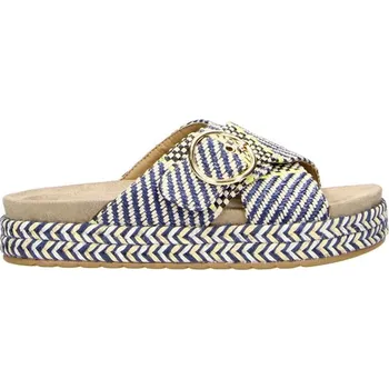 Dámské žabky Claudia Ghizzani Dunkelblau/ Gelb 708625 39