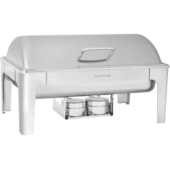 kotlíky TECHNICA Chafing GN 1/1, 9 l, 570x405x320 mm | TECHNICA, Silver Line