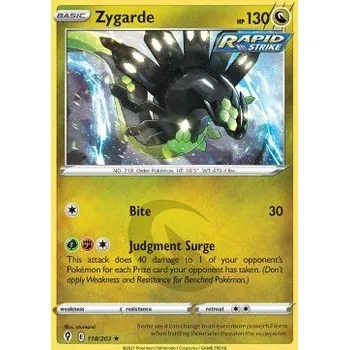 Karetní hra Pokémon EVS 118/203 Zygarde - Evolving Skies Stav: Near Mint, Verze: REVERSE HOLO