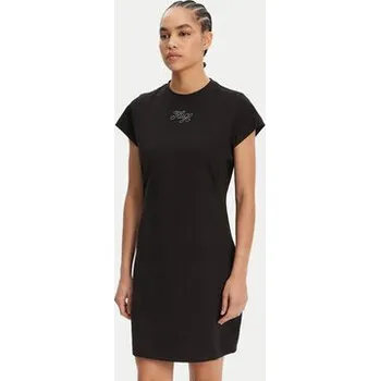 Dámské šaty HUGO Každodenní šaty 50537240 Černá Slim Fit XXL