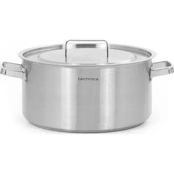 Hrnec TECHNICA Nízký hrnec z nerezové oceli s pokličkou 18,3 l o průměru 360 mm | TECHNICA, Platinum Line