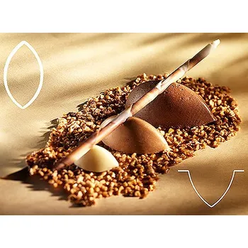 Plech na pečení CONTACTO Silikonová forma GN 1/1, 32x ovál 80x45x35 mm | CONTACTO, 6681/084