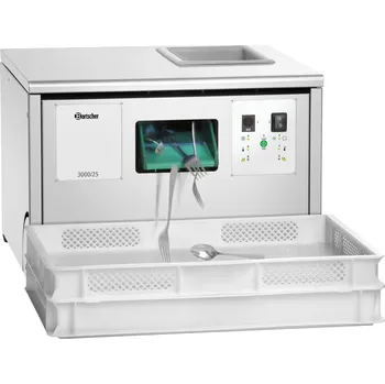 leštička BARTSCHER Lešticí stroj na příbory , 3000 ks/h, 0,56 kW, 570x520x410 mm | BARTSCHER,110432