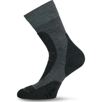 Pánské oblečení Lasting TKN Tm. šedá S (34-37)