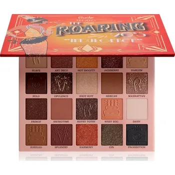 Paletka dekorativní kosmetiky Rude Cosmetics The Roaring 20's paletka očních stínů odstín Indulgence 24 g