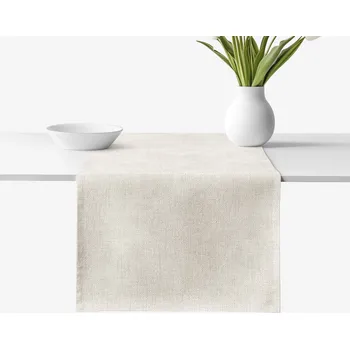 ubrus Běhoun na stůl Malaga - režný 20x120 cm