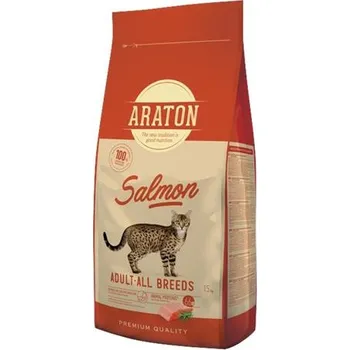 Krmivo pro kočku Araton Cat Dry Adult Salmon 15 kg