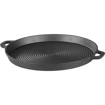 Grilovací litinová deska Castora line, kulatá, 340x30 mm