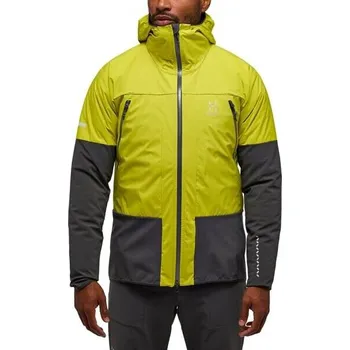 Pánská bunda Haglöfs L.I.M Hybrid Touring Hood velikost M zelená