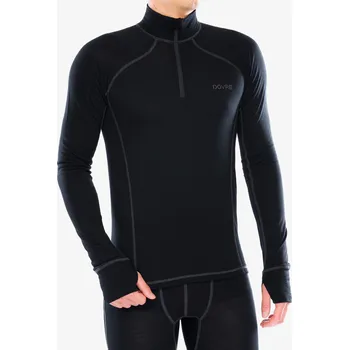 Pánská mikina Funkční mikina Dovre Wool Zip Active - black