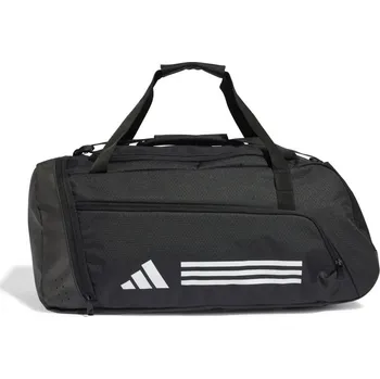 adidas Essentials Medium Duffle Bag Adults Black/White One Size