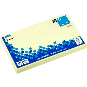 Samolepící bloček Samolepicí bloček 100ls žlutý