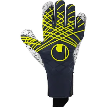 Brankářské rukavice Brankářské rukavice Uhlsport Prediction Supergrip+ HN Goalkeeper Gloves 1011330-001 Velikost 11