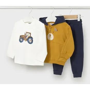 Dětská tepláková souprava Mayoral 2840.3E.Baby.9BYA žlutá 18X, vel. 80