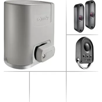 Pohon brány KP Somfy Elixo Smart io K1 - sestava pohonu a příslušenství, pro posuvnou bránu do 300 kg