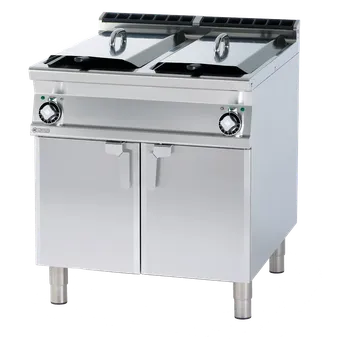 fritéza Fritéza elektrická dvojitá 0,92 kW/l, 18+18 l s podestavbou 400 V | RM - F2/18-78ET