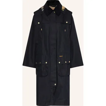 Dámský kabát Barbour Dámský Kabát Bilsdale S Odnímatelnou Kapucí, tmavě...