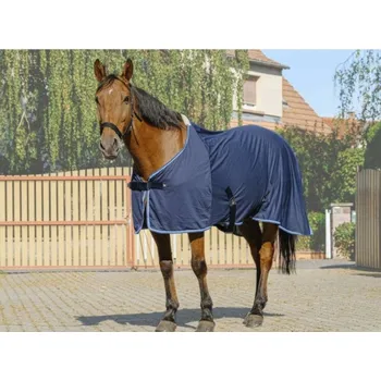 Deka pro koně Deka proti hmyzu RIDING WORLD tmavě modrá 150cm