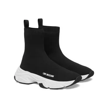 Dámské tenisky Sneakersy LOVE MOSCHINO JA15386G1OIY8000 Černá 35