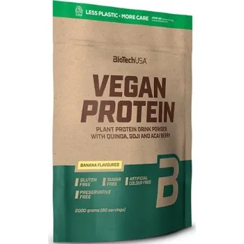 Protein BiotechUSA Vegan Protein 2000g - vanilkové cookie VÝPRODEJ (POŠK.OBAL) + Sleva 3 % pro registrované