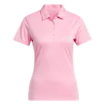 Adidas Women's Solid Performance Short Sleeve Polo Shirt XS, Pink, dámské