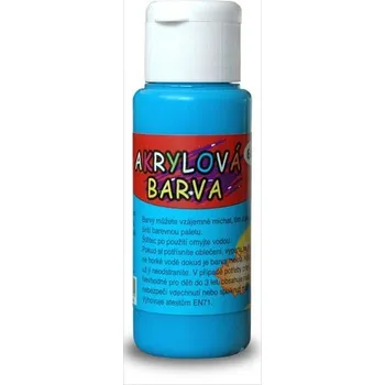 Speciální výtvarná barva Akrylová barva 60ml- modrá světlá