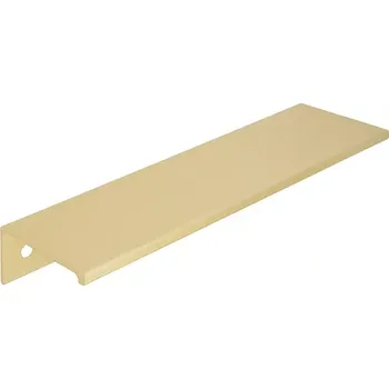 Nábytkové kování 12918 úchytka SIRO-AT profilová rozteč 128mm do hrany (Nábytková úchytka s roztečí 128 mm. Vhodné řešení pro nábytek v interiéru.)