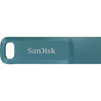 USB flash disk SanDisk Ultra Dual Drive Go/64GB/USB 3.2/USB-A + USB-C/Modrá SDDDC3-064G-G46NBB