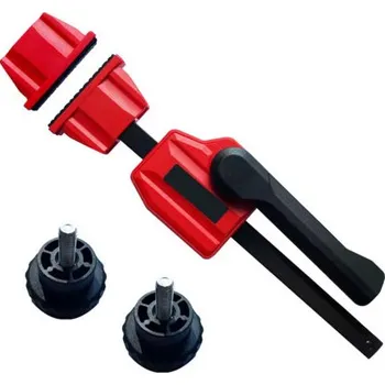 Truhlářská svěrka Rychloupínací svěrka do pracovního stolu s otvory 20mm, 700 N