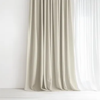 Závěs Dekorační závěs - přírodní 140x150 cm