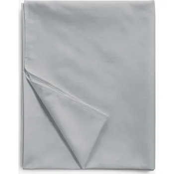 Prostěradlo Bavlněné prostěradlo - šedé - plachta 140 x 240 cm