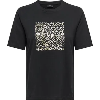 Dámská móda Tričko JDY Schwarz 3584107 M