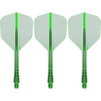 Příslušenství pro šipky Mission Letky Force 90 Vortex - Standard No6 - Medium - Green F4581