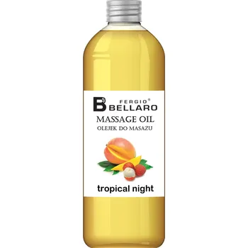 Masážní přípravek Fergio BELLARO masážní olej tropická noc - 1l