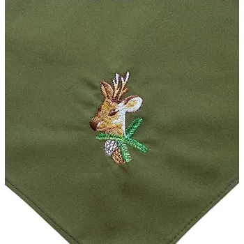 Látkový kapesník Kapesník HEDVA s výšivkou srnce 1 ks