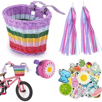 Košík na láhev STYLOVÝ UNIVERZÁLNÍ KOŠÍK NA KOLO PRO DĚTI S TŘÁSNĚMI, STABILNÍ A VODĚODOLNÝ