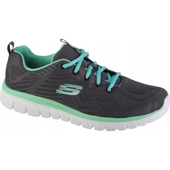 Dámské tenisky Dámské BOTY SKECHERS GRACEFUL 12615-CCGR sportovní lehké šedé 37,5
